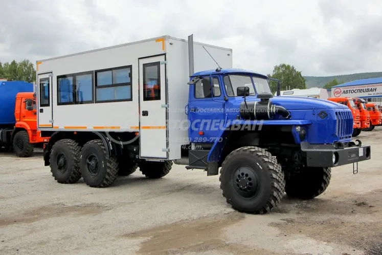 Вахтовый автобус Урал – 4320-1958-72Е, 20 мест 0