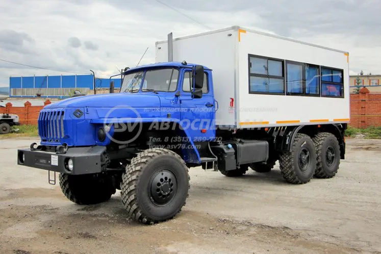 Вахтовый автобус Урал – 4320-1958-72Е, 20 мест 2