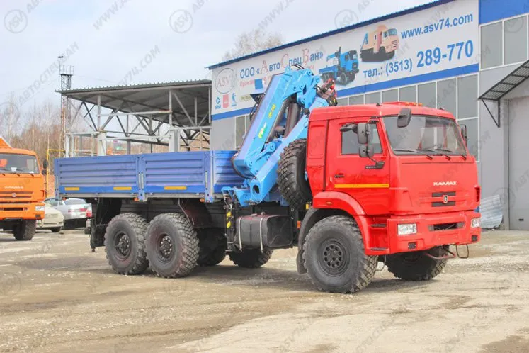 Бортовой автомобиль КАМАЗ 43118-3027-46 с КМУ ИМ-240 0