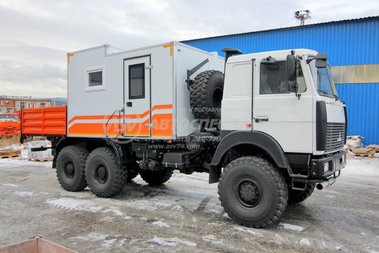 Агрегат для ремонта и обслуживания качалок АРОК МАЗ 6317F9-571-051 с КМУ ИМ-55 0