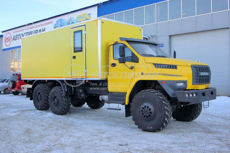 Транспортно-бытовой автомобиль ТБМ Урал NEXT 4320-6952-72(Е5)(2 отсека) 0