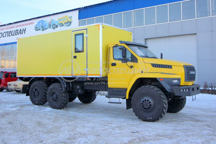 Транспортно-бытовой автомобиль ТБМ Урал NEXT 4320-6952-72(Е5)(2 отсека) 1