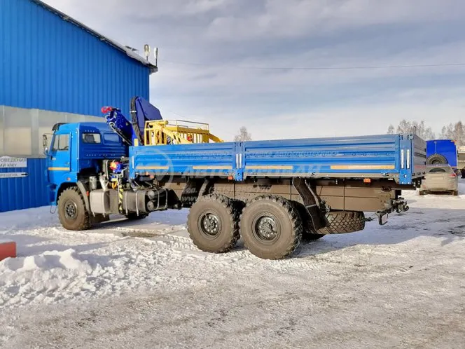 Бортовой КАМАЗ 43118-3027-50 с КМУ АНТ 12-2 2