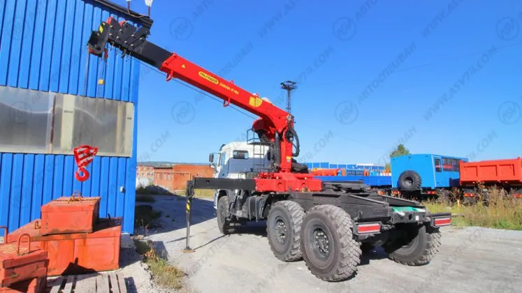 Седельный тягач КАМАЗ 43118-50 с КМУ ИТ-150 (тросовый) 7