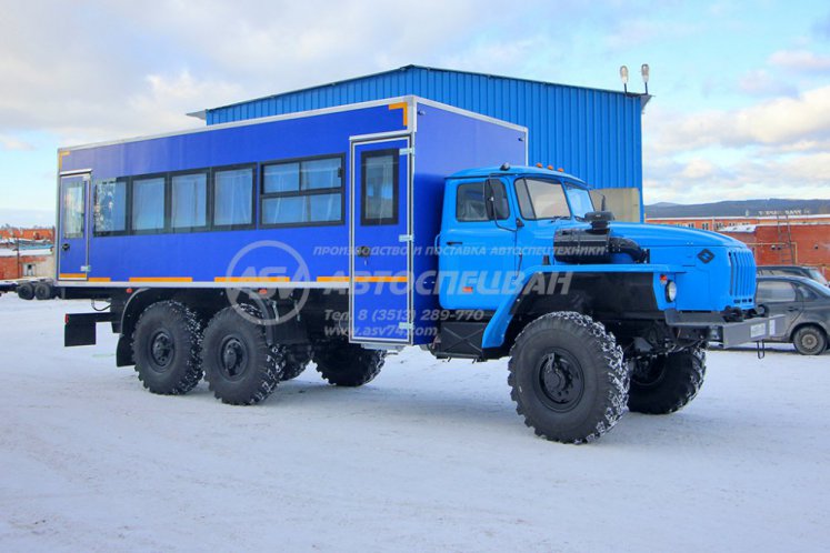 Вахтовый автобус Урал 4320-1912-60, 28 мест 0