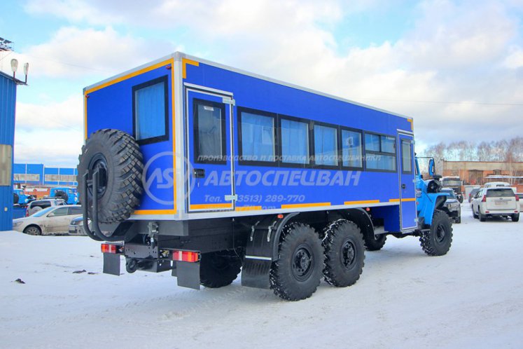 Вахтовый автобус Урал 4320-1912-60, 28 мест 3