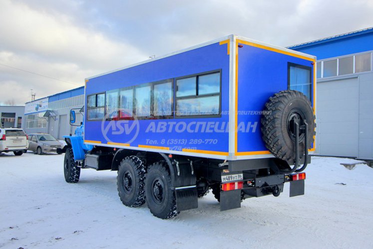 Вахтовый автобус Урал 4320-1912-60, 28 мест 4