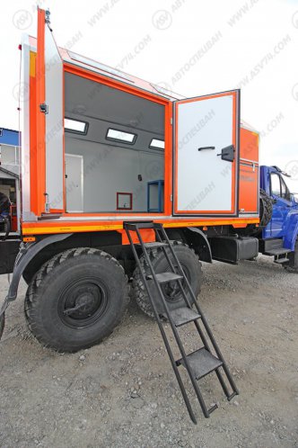 Передвижная мастерская ПАРМ АСВ 7722G4 Урал-NEXT4320-6952-72(Е5)Г38 с КМУ ИМ-150N 7