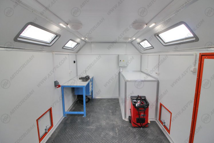 Передвижная мастерская ПАРМ АСВ 7722G4 Урал-NEXT4320-6952-72(Е5)Г38 с КМУ ИМ-150N 11