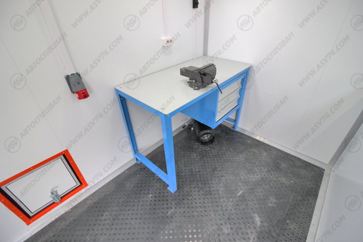 Передвижная мастерская ПАРМ АСВ 7722G4 Урал-NEXT4320-6952-72(Е5)Г38 с КМУ ИМ-150N 12