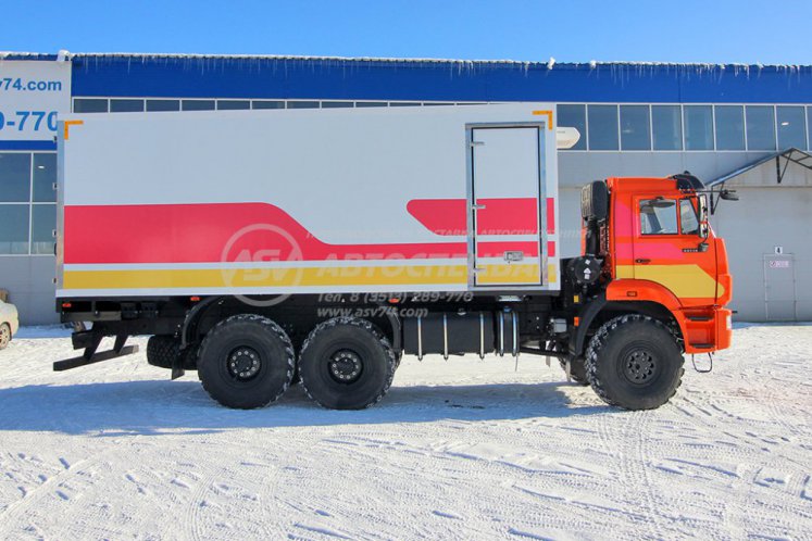 Рефрижератор на шасси Камаз 43118-3027-50 2
