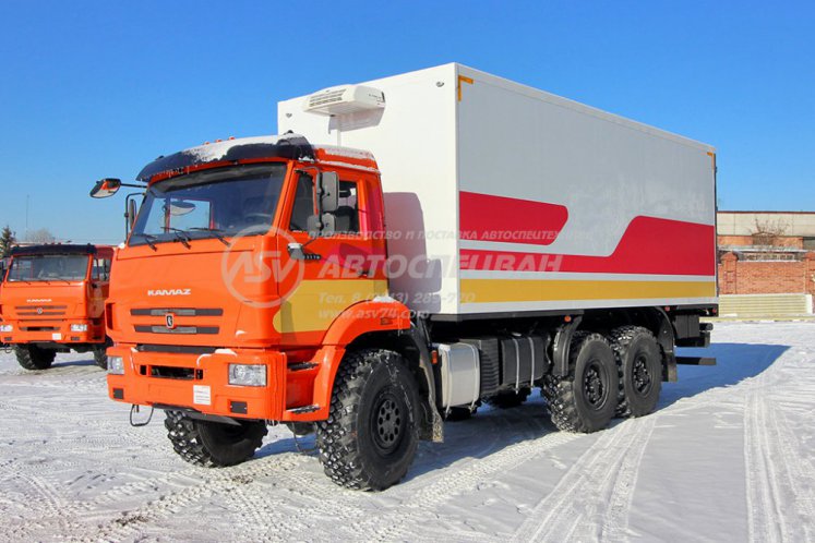 Рефрижератор на шасси Камаз 43118-3027-50 1
