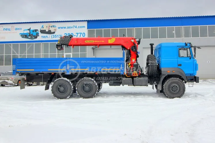 Бортовой Урал 4320-4972-80 с КМУ ИТ-150 1