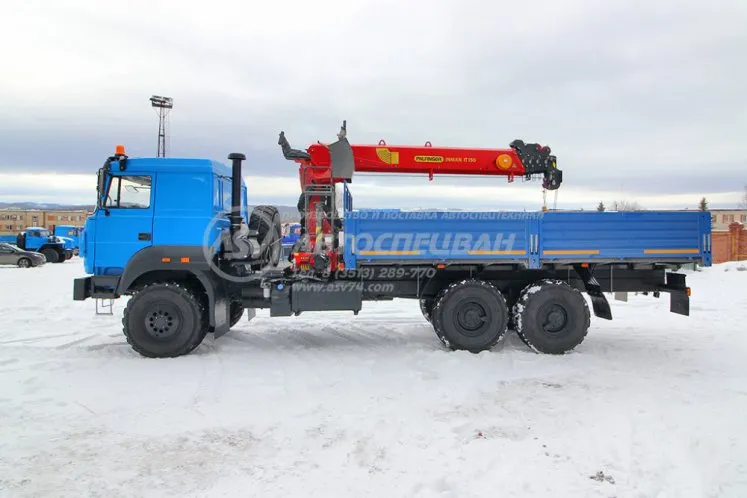 Бортовой Урал 4320-4972-80 с КМУ ИТ-150 4
