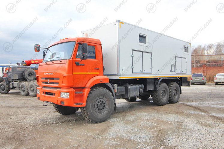 Маслостанция КАМАЗ 43118-3027-50 с баками под масла 1