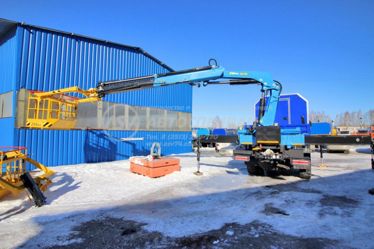 Маслостанция КАМАЗ 43118-3027-50 с КМУ ИМ-180 (Люлька) 5