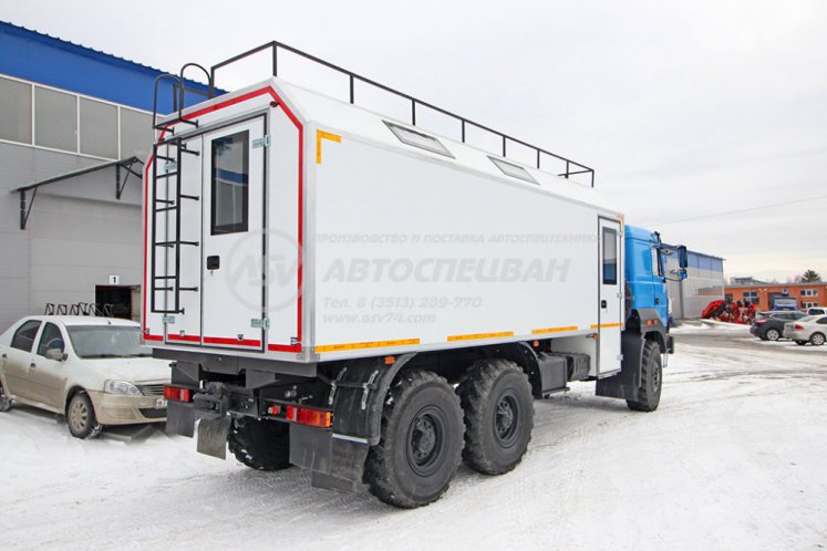 Транспортно-бытовой автомобиль ТБМ Урал 4320-4972-80Е5 2