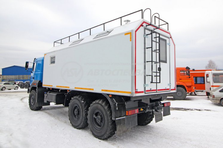 Транспортно-бытовой автомобиль ТБМ Урал 4320-4972-80Е5 3