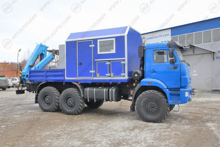 Маслостанция КАМАЗ 43118-3017-50 с КМУ ИМ-95 1