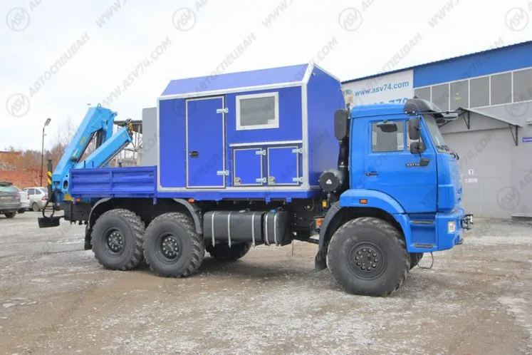 Маслостанция КАМАЗ 43118-3017-50 с КМУ ИМ-95 1
