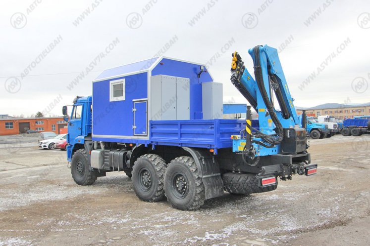 Маслостанция КАМАЗ 43118-3017-50 с КМУ ИМ-95 3