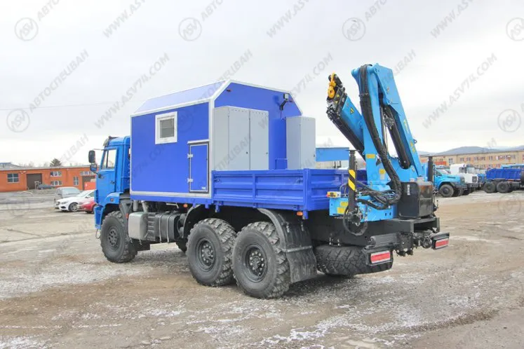Маслостанция КАМАЗ 43118-3017-50 с КМУ ИМ-95 3