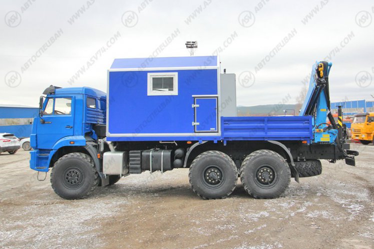 Маслостанция КАМАЗ 43118-3017-50 с КМУ ИМ-95 5