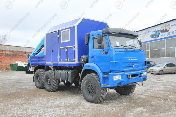 Маслостанция КАМАЗ 43118-3017-50 с КМУ ИМ-95 0