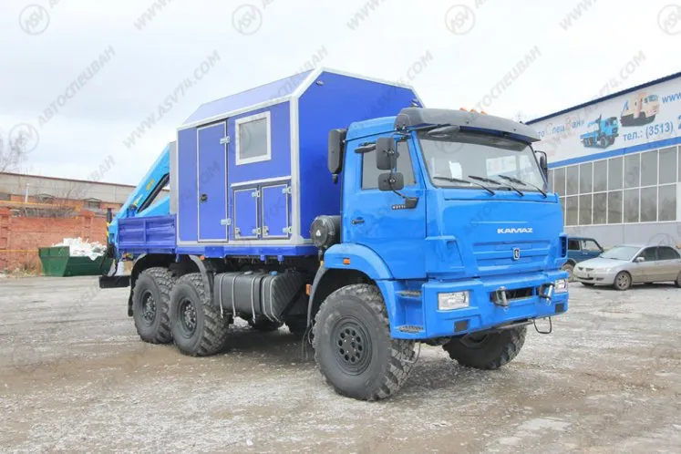 Маслостанция КАМАЗ 43118-3017-50 с КМУ ИМ-95 0