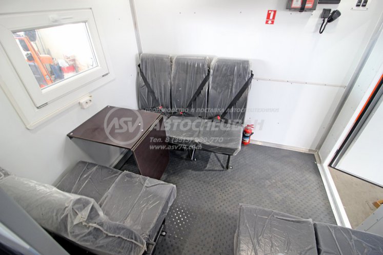 Передвижная мастерская ПАРМ с КМУ ИМ-20 на шасси Камаз 43118-3027-50 6