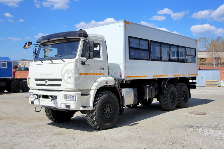 Вахтовый автобус КАМАЗ 43118-3027-50, 28 мест 2