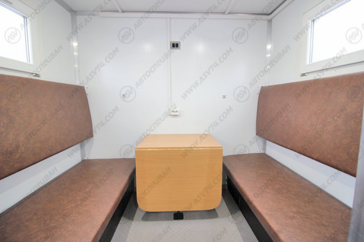 Передвижная мастерская ПАРМ АСВ КАМАЗ 43118-3027-50 с жилым отсеком 10