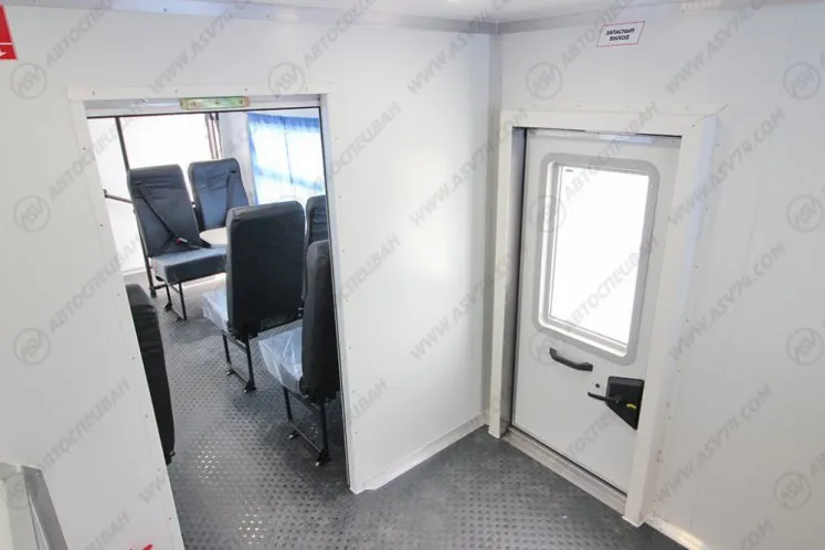 Вахтовый автобус с бытовым отсеком (кухней), КАМАЗ 43118-3027-50, 14 мест 10