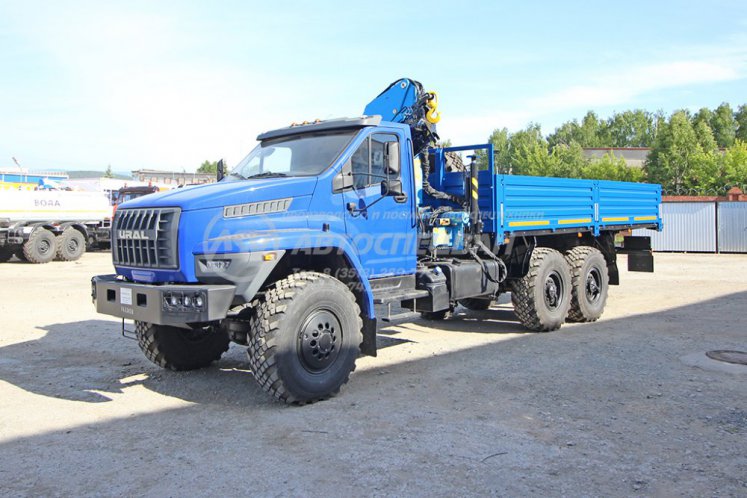 Бортовой автомобиль Урал 4320 NEXT (капотный) с КМУ ИМ-150 1