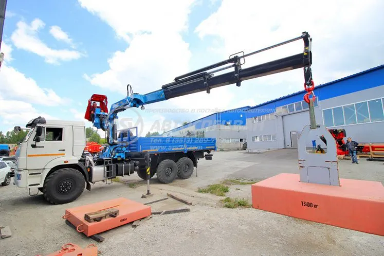 Бортовой КАМАЗ 43118-3027-50 с КМУ ИМ-180-05 1