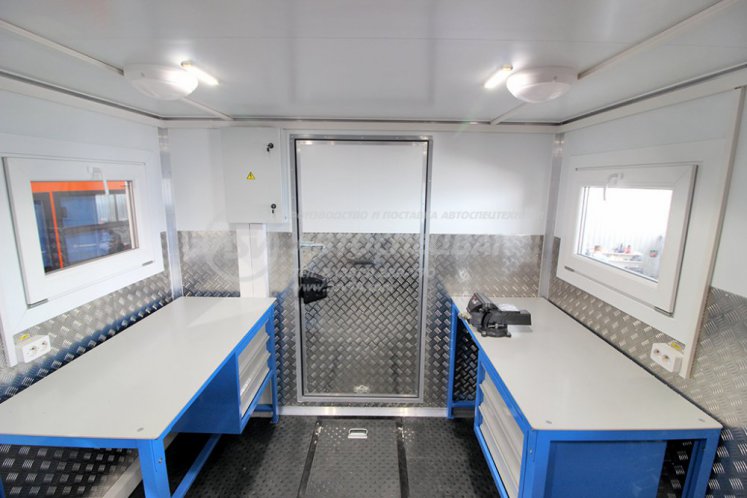 Передвижная мастерская ПАРМ КАМАЗ 43118-3086-50 6