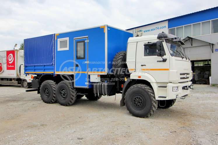 Передвижная мастерская ПАРМ КАМАЗ 43118-3086-50 0