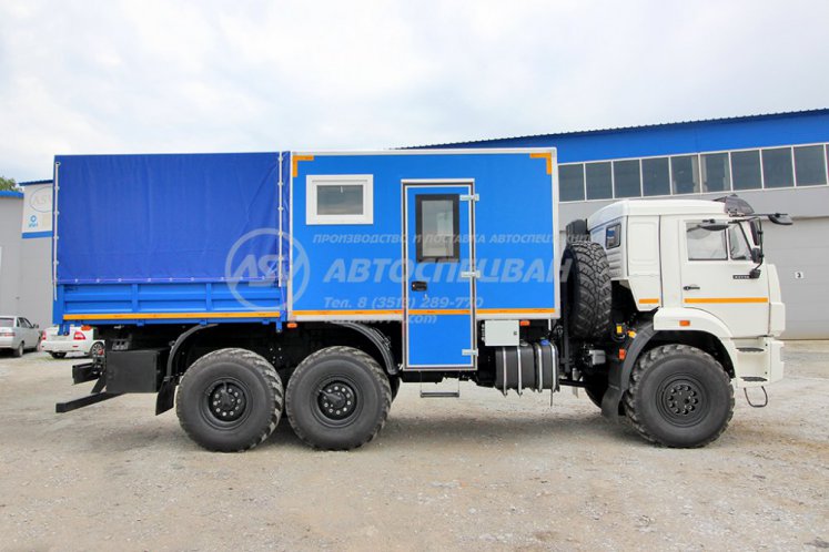 Передвижная мастерская ПАРМ КАМАЗ 43118-3086-50 2