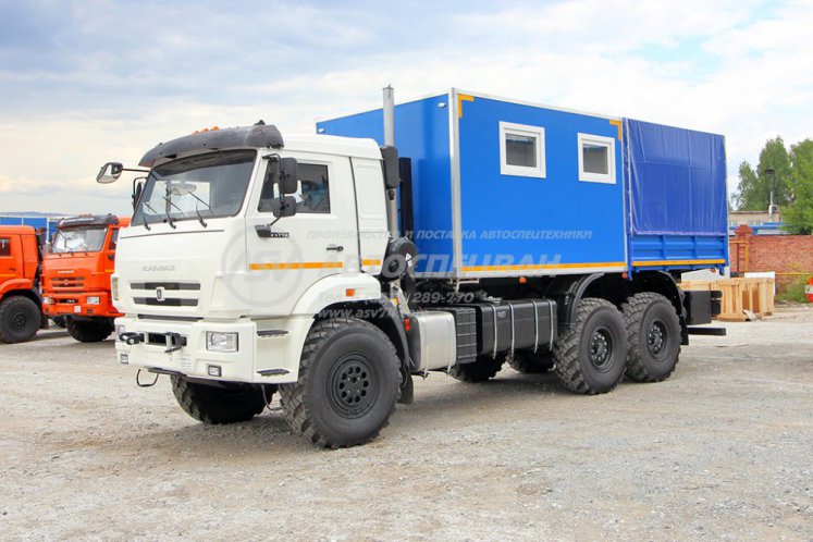 Передвижная мастерская ПАРМ КАМАЗ 43118-3086-50 1