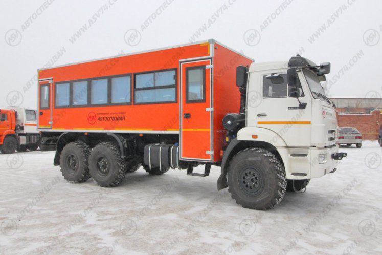 Вахтовый автобус КАМАЗ 43118-3027-50, 28 мест 0
