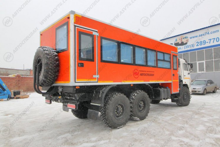 Вахтовый автобус КАМАЗ 43118-3027-50, 28 мест 4