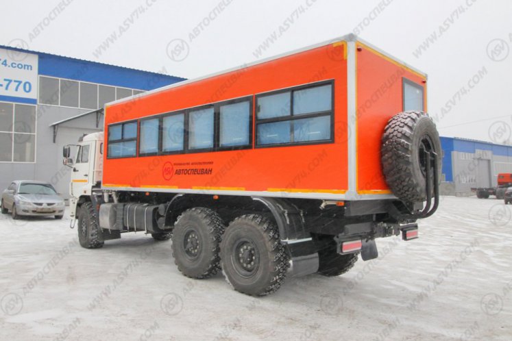 Вахтовый автобус КАМАЗ 43118-3027-50, 28 мест 6