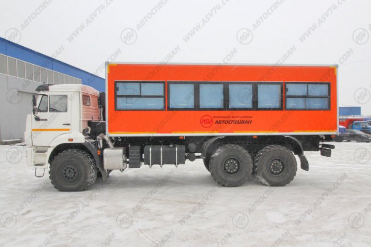 Вахтовый автобус КАМАЗ 43118-3027-50, 28 мест 7