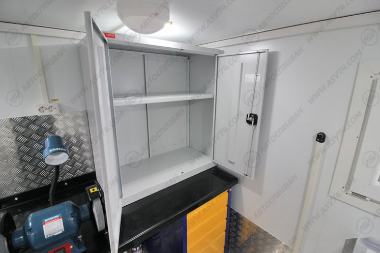 Передвижная мастерская ПАРМ АСВ 7721P4 КАМАЗ 43118-3086-50 с КМУ ИМ-150 12