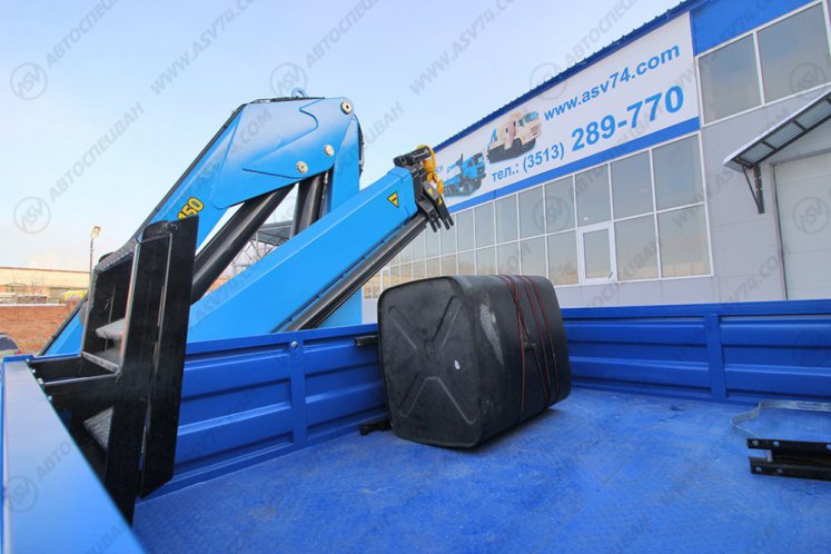 Передвижная мастерская ПАРМ АСВ 7721P4 КАМАЗ 43118-3086-50 с КМУ ИМ-150 4
