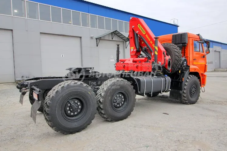 Седельный тягач КАМАЗ 43118-50 с КМУ IM-150N 2
