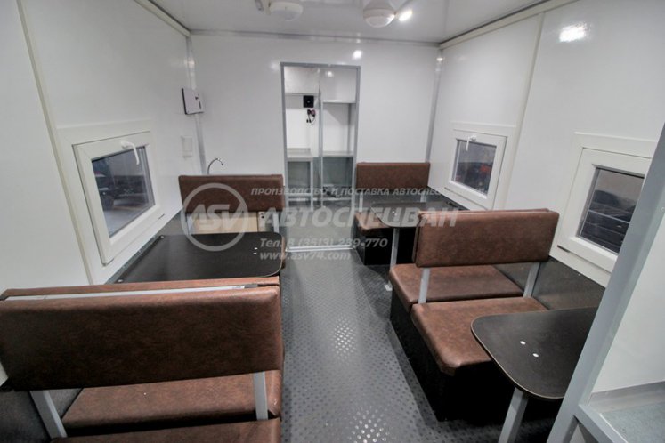 Передвижная столовая (14 мест) на шасси КамАЗ 43118-3027-50 7
