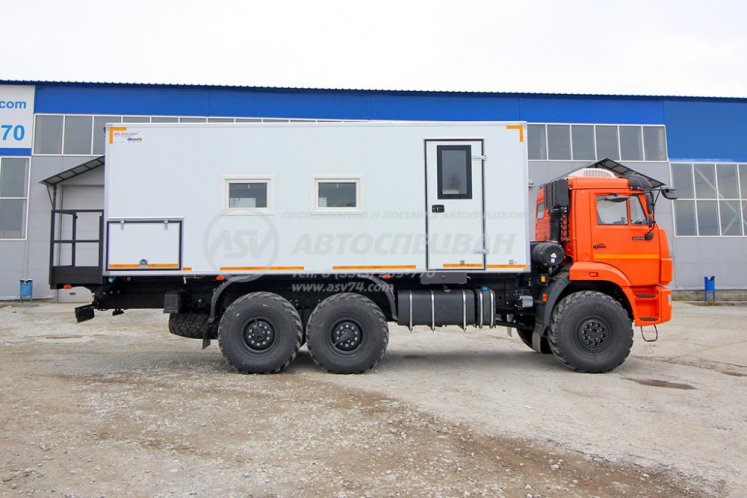 Передвижная столовая (14 мест) на шасси КамАЗ 43118-3027-50 2