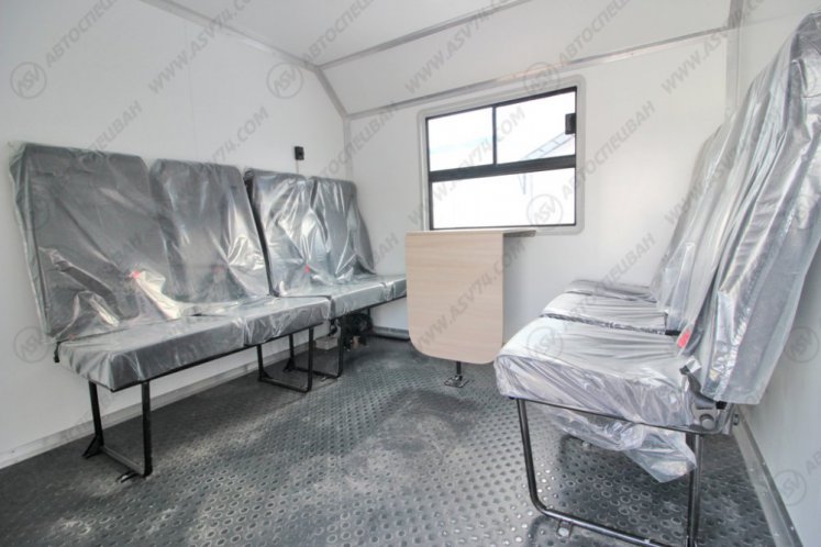 Передвижная мастерская ПАРМ АСВ КАМАЗ 43118-3027-50 с отсеком (7 мест) 6