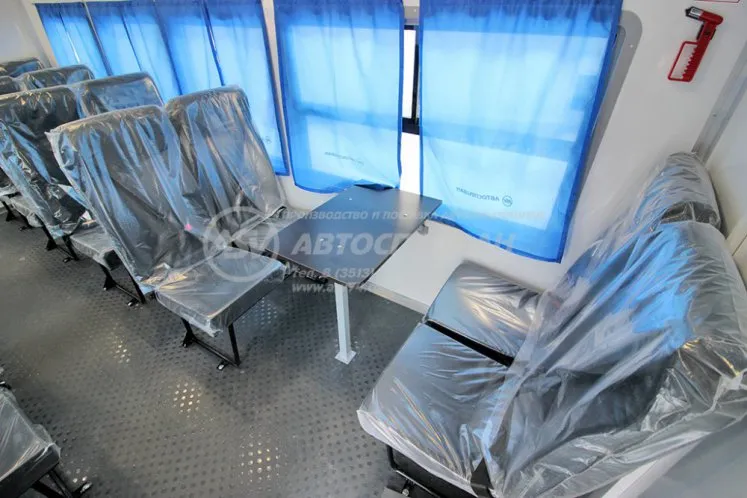 Вахтовый автобус с грузовым отсеком Урал NEXT 4320-6952-74 (Е5) Г38, 16 мест 6